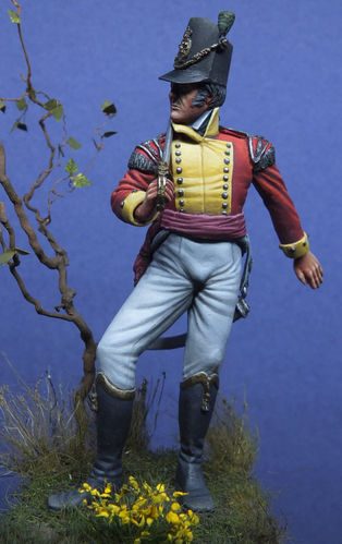 British Light Infantry Officer 1815