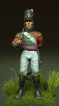 'Stand Firm!' British Light Infantry Officer 1815