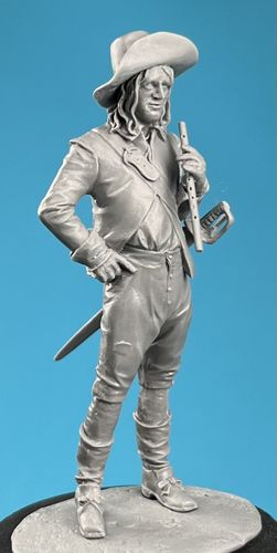 Fifer English Civil War sculpted by Mike Blank